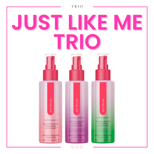 Just Like Me Trio ♡ Lubricante A Base De Agua