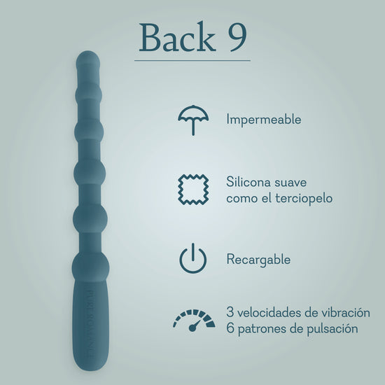 Back 9 ♡ Juguete De Perlas Anales