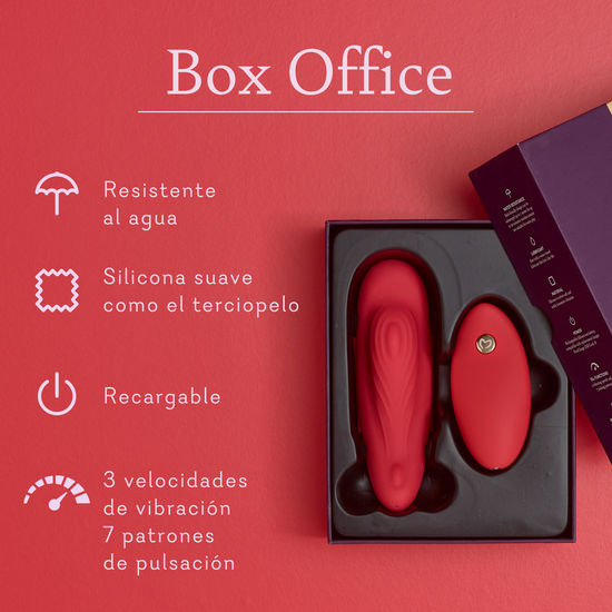 Box Office ♡ Juguete Para El Panty Con Control Remoto