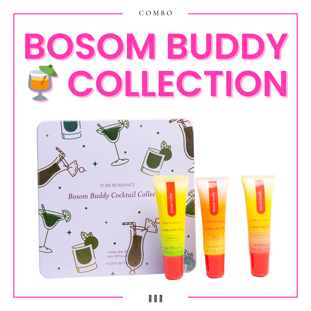 Bosom Buddy Colección Cóctel ♡ Bálsamo Cosquilloso Para Labios y Pezones