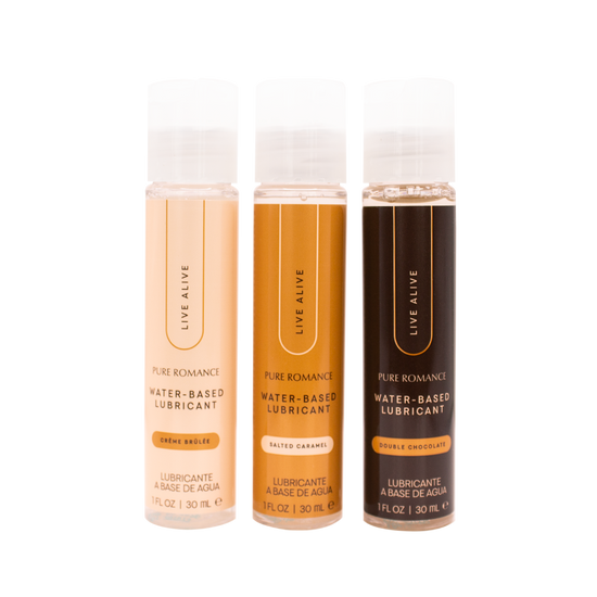 Dessert Trio ♡ Set De Lubricantes Con Sabor