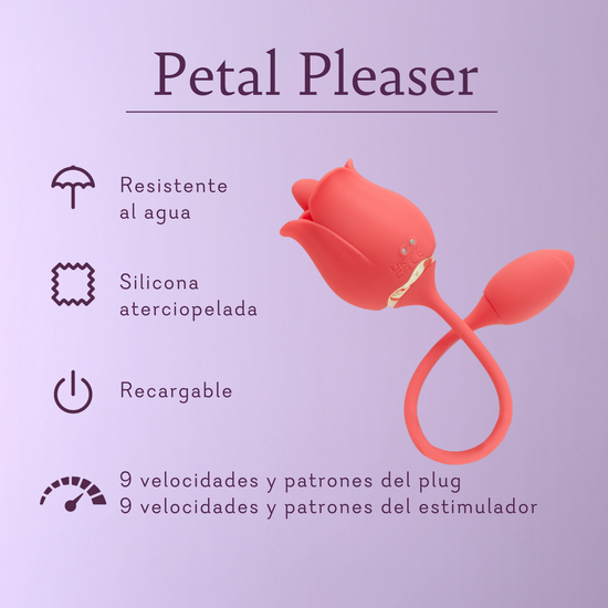 Petal Pleaser ♡ Juguete De Doble Estimulación