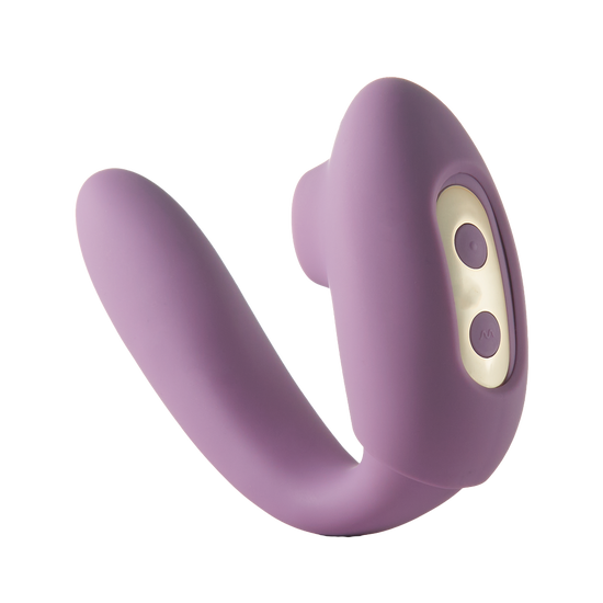 The Adventurer Curve ♡ Juguete De Doble Estimulación Con Succión