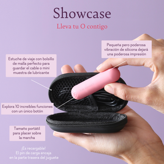 Showcase ♡ Mini Juguete Clitoral Con Cartera Travel