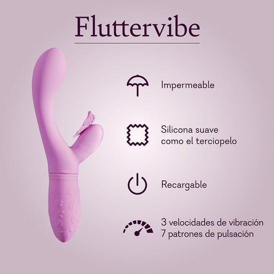 Fluttervibe ♡ Juguete De Doble Estimulación