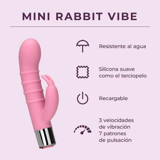 Mini Rabbit Vibe ♡ Juguete De Doble Estimulación