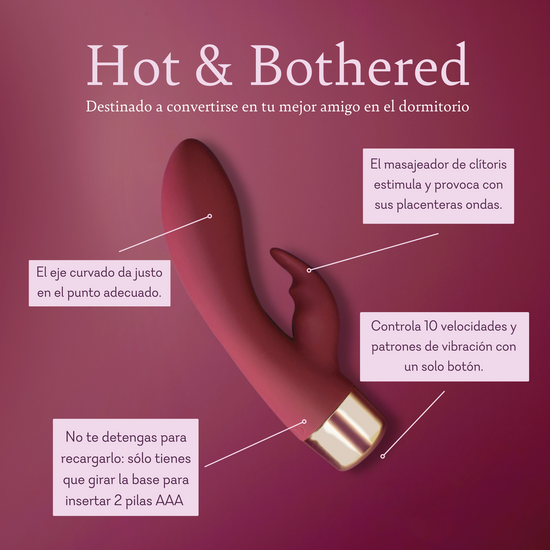 Hot & Bothered ♡ Juguete De Doble Estimulación