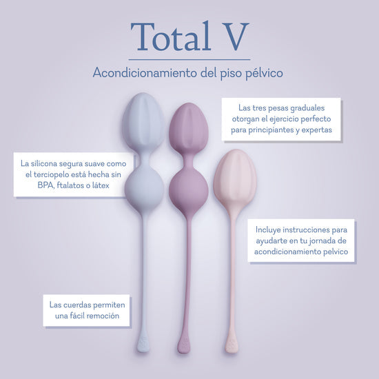 Total V ♡ Set Para Ejercicios Kegel