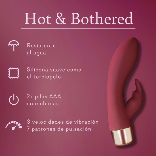 Hot & Bothered ♡ Juguete De Doble Estimulación