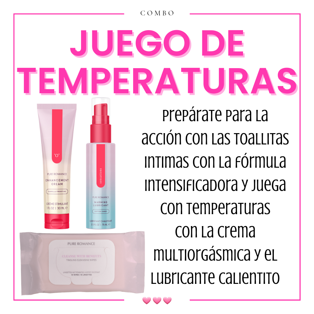 Combo ♡ Juego De Temperaturas