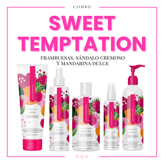 Colección Sweet Temptation ♡ Línea De Baño & Belleza Con Feromonas