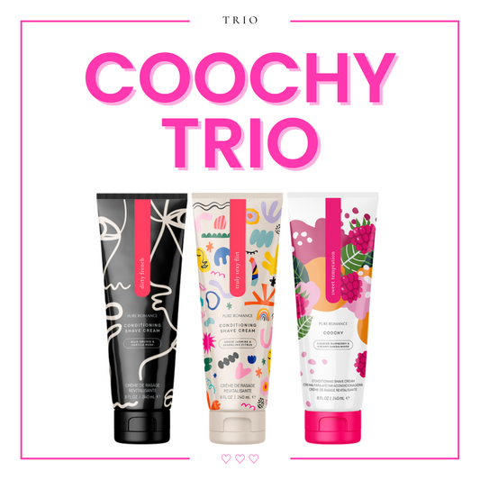 Coochy Trio ♡ Crema De Afeitar Con Keratina