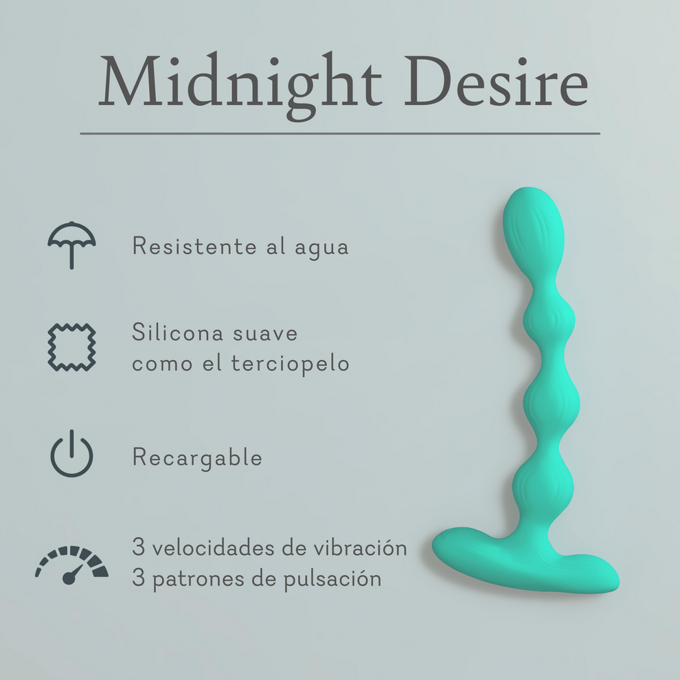 Midnight Desire ♡ Perlas Anales Vibrantes