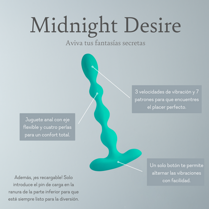 Midnight Desire ♡ Perlas Anales Vibrantes