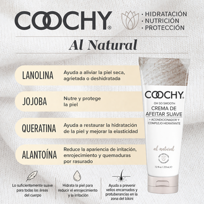 Coochy ♡ Crema De Afeitar Con Keratina