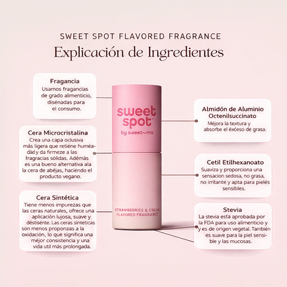 Sweet Spot ♡ Fragancia En Bálsamo Con Sabor