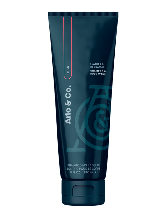 Shower Gel & Shampoo Para Hombres ♡ Titan